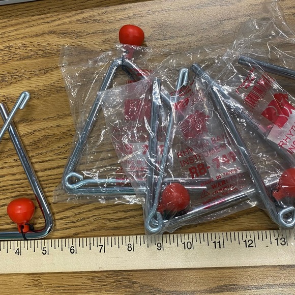 Brass Cymbals, Bells, Triangles, and Orchestral Castanets - Picture 6 of 9